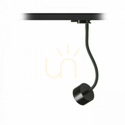 Check Pixie Spotlight On Flexible Arm For 3 Phase Rail Black 230 V Led Gx53 7 W.