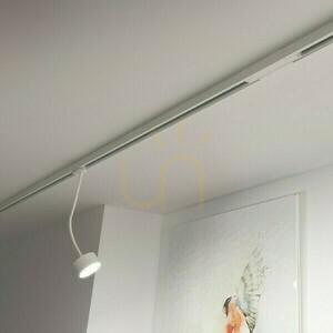Pixie Spotlight On Flexible Arm For 3 Phase Rail White 230 V Led Gx53 7 W. small 3
