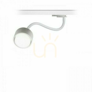 Pixie Spotlight On Flexible Arm For 3 Phase Rail White 230 V Led Gx53 7 W. small 4