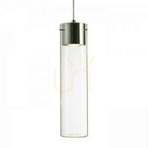 Garnish Pendant Lamp Clear Glass/Chrome 230 V Gu10 9 W. small 2