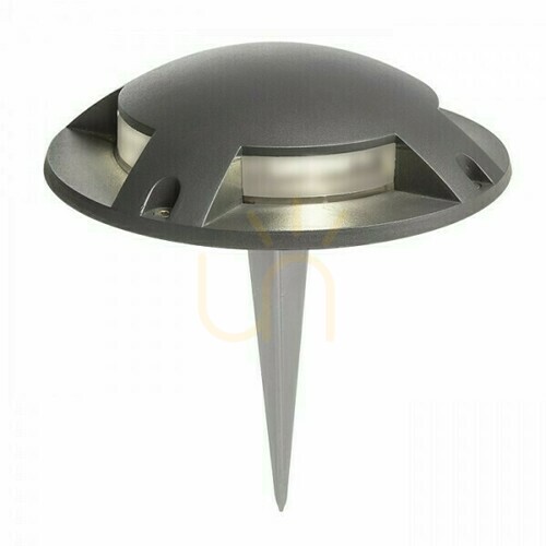 Check Toptop Iv Ground Lamp Anthracite 230 V Led 4x1 W Ip67 3000 K