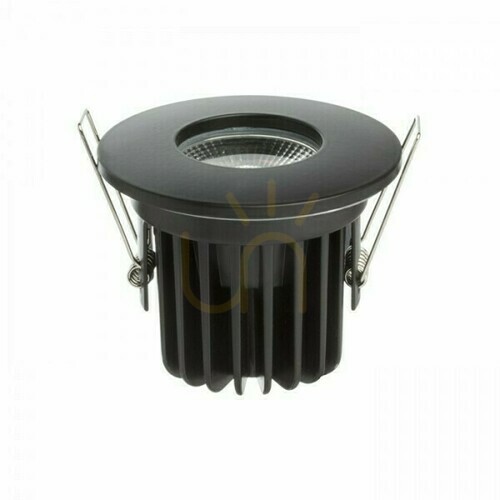 Check Recessed luminaire Waterboy R Matte Black 230 V Led 10 W 40° Ip65 3000 K