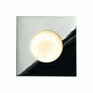 Rendl SPLASH SQ R11735 chrome recessed downlight GU10 LED max. 8 W IP65 small 5