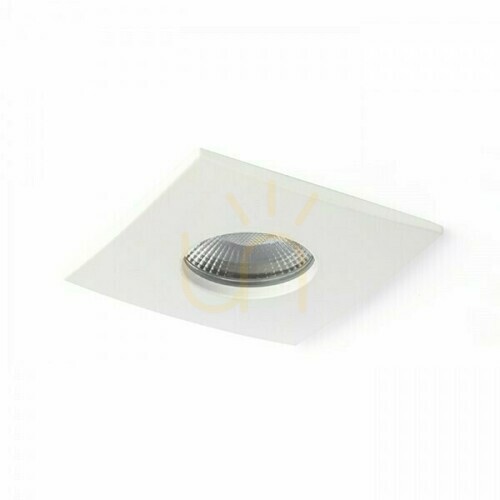 Check Recessed luminaire Waterboy Sq Matte White 230 V Led 10 W 40° Ip65 3000 K