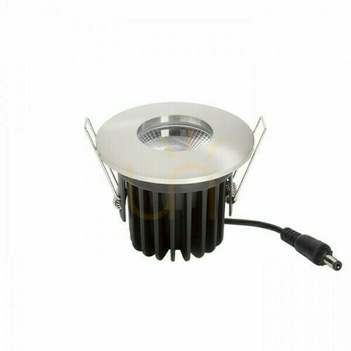 Check Recessed luminaire Waterboy R Nickel Mat 230 V Led 10 W 40° Ip65 3000 K