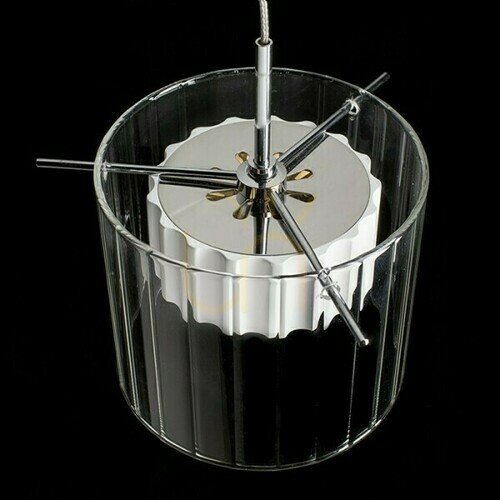 Check Estra I White Transparent Glass Pendant Lamp 230 V Led 5 W 3000 K