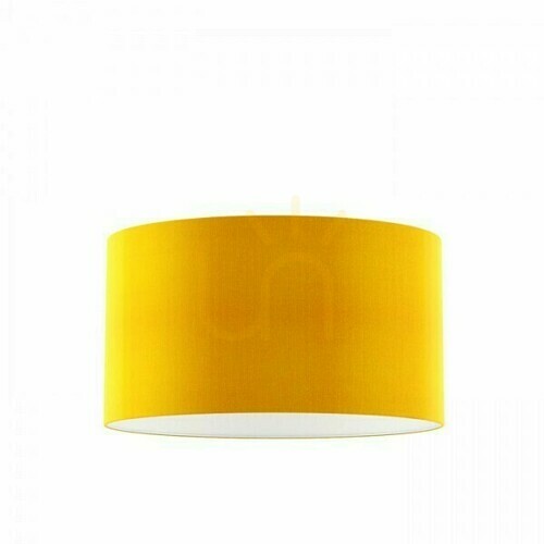 Check Shade, Lampshade Ron 55/30 Chintz Apricot/White Pvc Max. 23 W