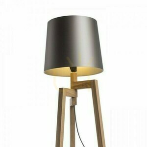 Lampshade, Conny 35/30 Floor Monaco Pigeon Grey/Silverrene Pvc Max.. 23 W small 1