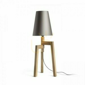 Rendl CONNY 25/30 table lampshade Monaco dove grey/silver PVC R11591 small 1