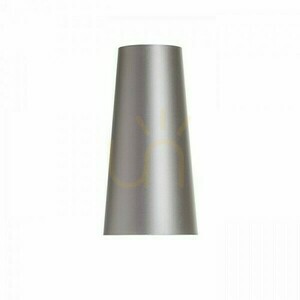 Shade, Conny 15/30 Table lampshade Monaco Dove Grey/Silver Pvc Max. 23 W small 0