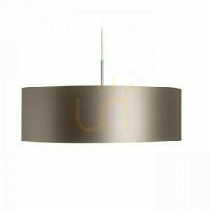 Shade, Lampshade Ron 60/19 Monaco Dove Grey/Silverrene Pvc Max. 23 W small 4