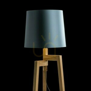 Lampshade, Conny 35/30 Floor Monaco Oil/Silver Pvc Max lampshade. 23 W small 4