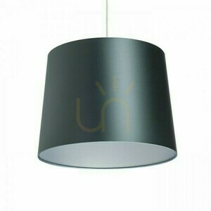 Shade, Lampshade Aspro 40/30 Monaco Oil/Silver Pvc Max. 23 W small 0