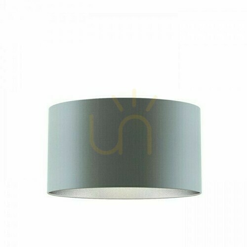 Check Lampshade, Ron 55/30 Monaco Oil/Silver Pvc Max lampshade. 23 W