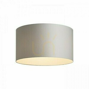 Shade, Lampshade Ron 55/30 Chintz Light Grey/White Pvc Max. 23 W small 1