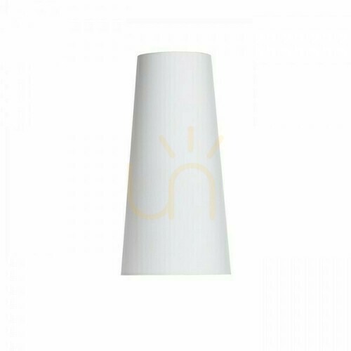 Check CONNY 15/30 table lampshade - white polycotton / white PVC, E27 max. 23 W