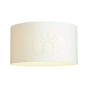 Rendl RON 55/30 Lampshade, White Polycotton on White PVC, E27 max. 23 W, Ø 55 cm small 1