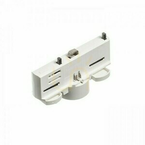 Eutrac Lighting Bus Adaptor for 3 Phase White 230 Volt Bus. small 1