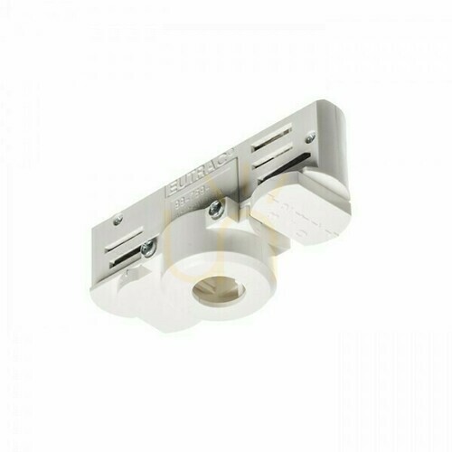 Check Eutrac Lighting Bus Adaptor for 3 Phase White 230 Volt Bus.
