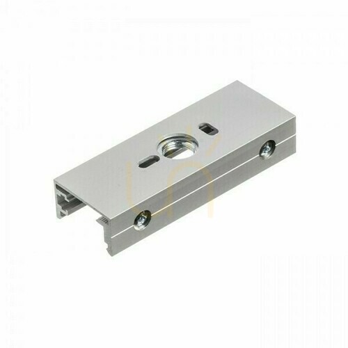 Check Eutrac Lighting Bus Connector For 3-phase Bus Silver Gray