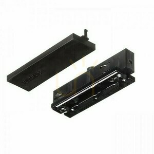 Eutrac Lighting Rail Straight Power Supply For 3 Phase Black 230 V Bus. small 0