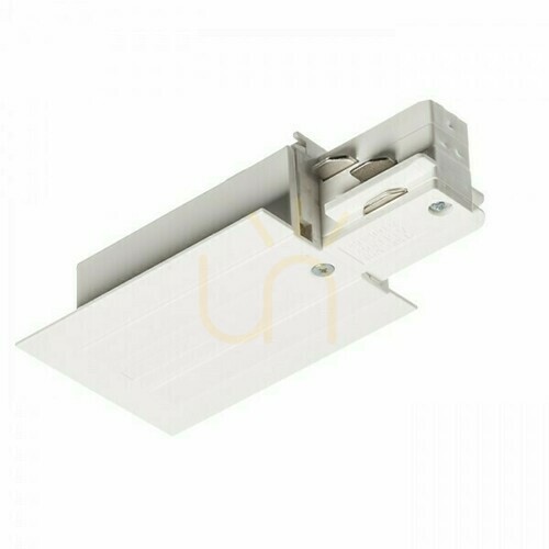 Check Eutrac Lighting Rail Power Right For Recessed Rail White 230 V