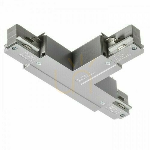 Check Eutrac Lighting Bus T Switch Right Silver Grey 230 V
