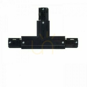 Eutrac T Switch Right Lighting Rail Black 230 V small 1
