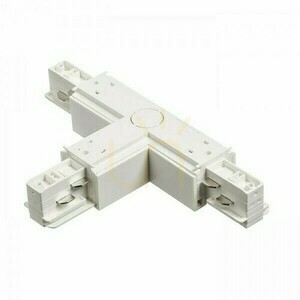 Rendl EUTRAC right T connector, white, for 3-circuit track, 230 V R11332 small 2