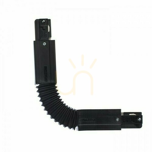 Check Eutrac Lighting Rail Flexible Switch Black 230 V