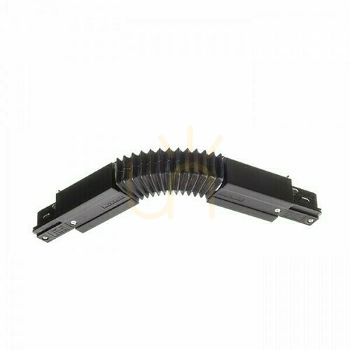Check Eutrac Lighting Rail Flexible Switch Black 230 V