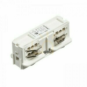 Eutrac Lighting Rail Longitudinal Switch White 230 V small 2