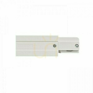 Eutrac Lighting Rail Power Left White 230 V small 2