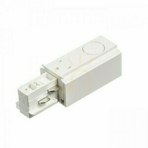 Eutrac Lighting Rail Power Left White 230 V small 3