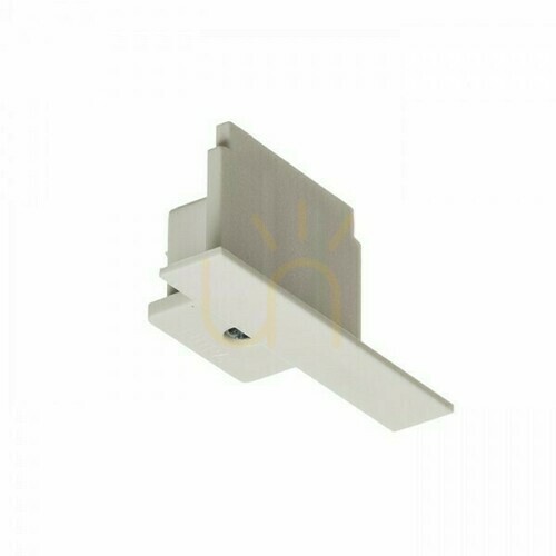 Check Eutrac Lighting Rail End for Recessed Rail White
