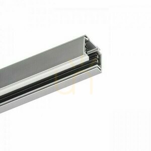 Eutrac Lighting Bus 3m 3 Phase Silver Grey 230 V small 0