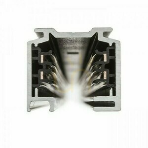 Rendl EUTRAC R11304 three-circuit lighting track, black, 3 m, 230 V small 4