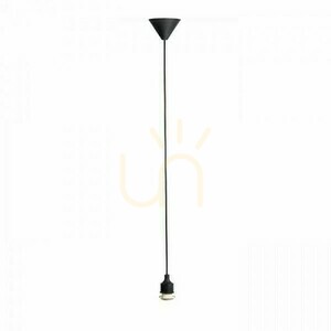 Shade, Lampshade Lisa Hanging Set Black 230 V E27 42 W. small 0
