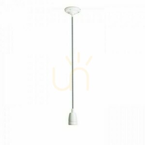 Shade, Lampshade Fabio Hanging Set Black/White Porcelain 230 V E27 42 W. small 1