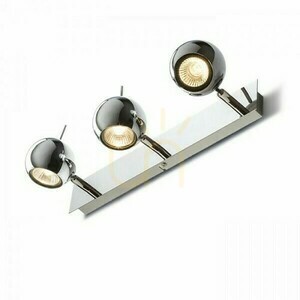 Glossy Iii Surface Mounted Lamp Chrome 230 V Led Gu10 3x8 W. small 1