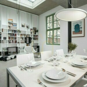 Moneta Dimm Pendant Lamp White 230 V Led 36 W 3000 K small 3