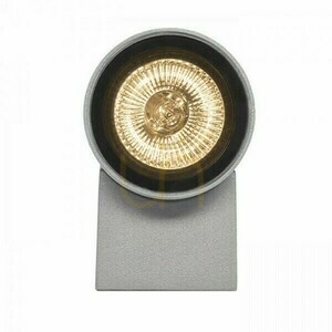 Outdoor wall lamp Mizzi Ii Silver Grey 230 V Gu10 2x35 W Ip54 small 4
