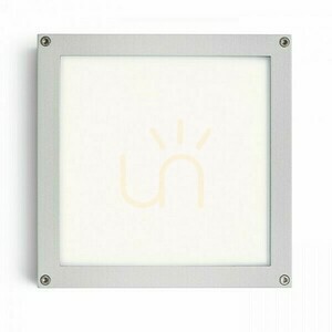 Plafonds Outdoor Scott Ceiling Silver Gray 230 V Led 9.8 W Ip54 3000 K small 3
