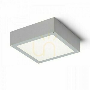 Plafonds Outdoor Scott Ceiling Silver Gray 230 V Led 9.8 W Ip54 3000 K small 0