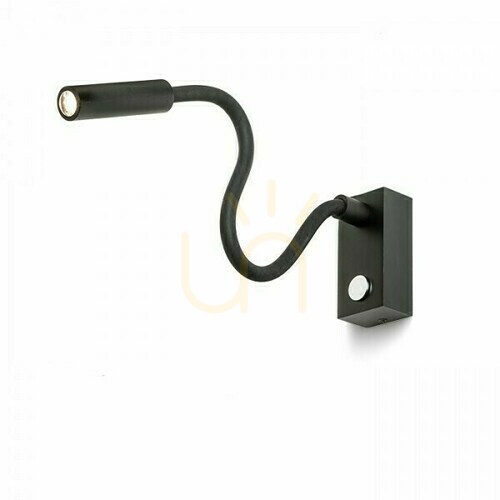Check Wall lamp Aim On Flexible Arm Black 230 V Led 3 W 45° 3000 K