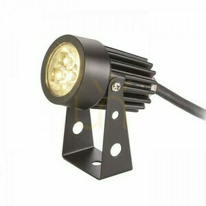 Outdoor Spotlight Gun On Wedge Black 230 V Led 3x1 W 30° Ip65 3000 K small 1