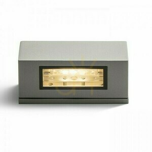 Wall lamp Woop wall lamp Silver Grey 230 V R7s 78mm 48 W Ip54 small 1