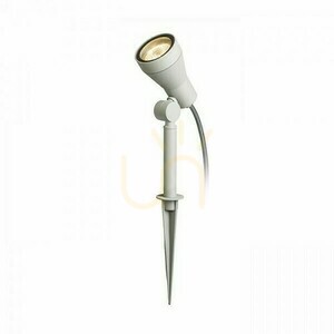 Direzza Outdoor Spotlight On Wedge Silver Grey 230 V Gu10 35 W Ip54 small 2