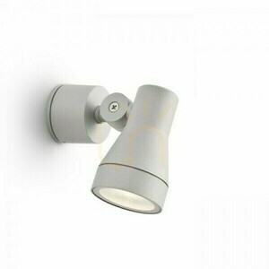 Direzza Rendl outdoor wall light silver grey GU10 max. 8 W IP54 small 1