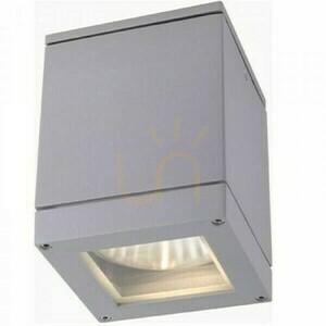 Plafonds Outdoor Quadra M Ceiling Silver Gray 230 V E27 75 W Ip54 small 1